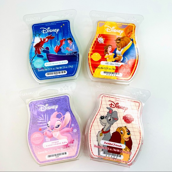 Scentsy Other - Scentsy Disney 4PC Wax Melt Bundle